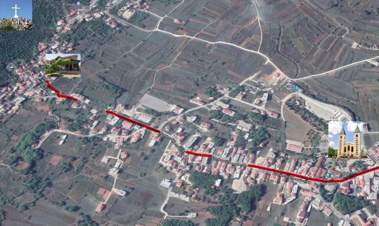 Pansion Ruzic Hotel Medugorje Bagian luar foto